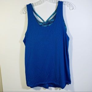 Champion workout tank and bra set